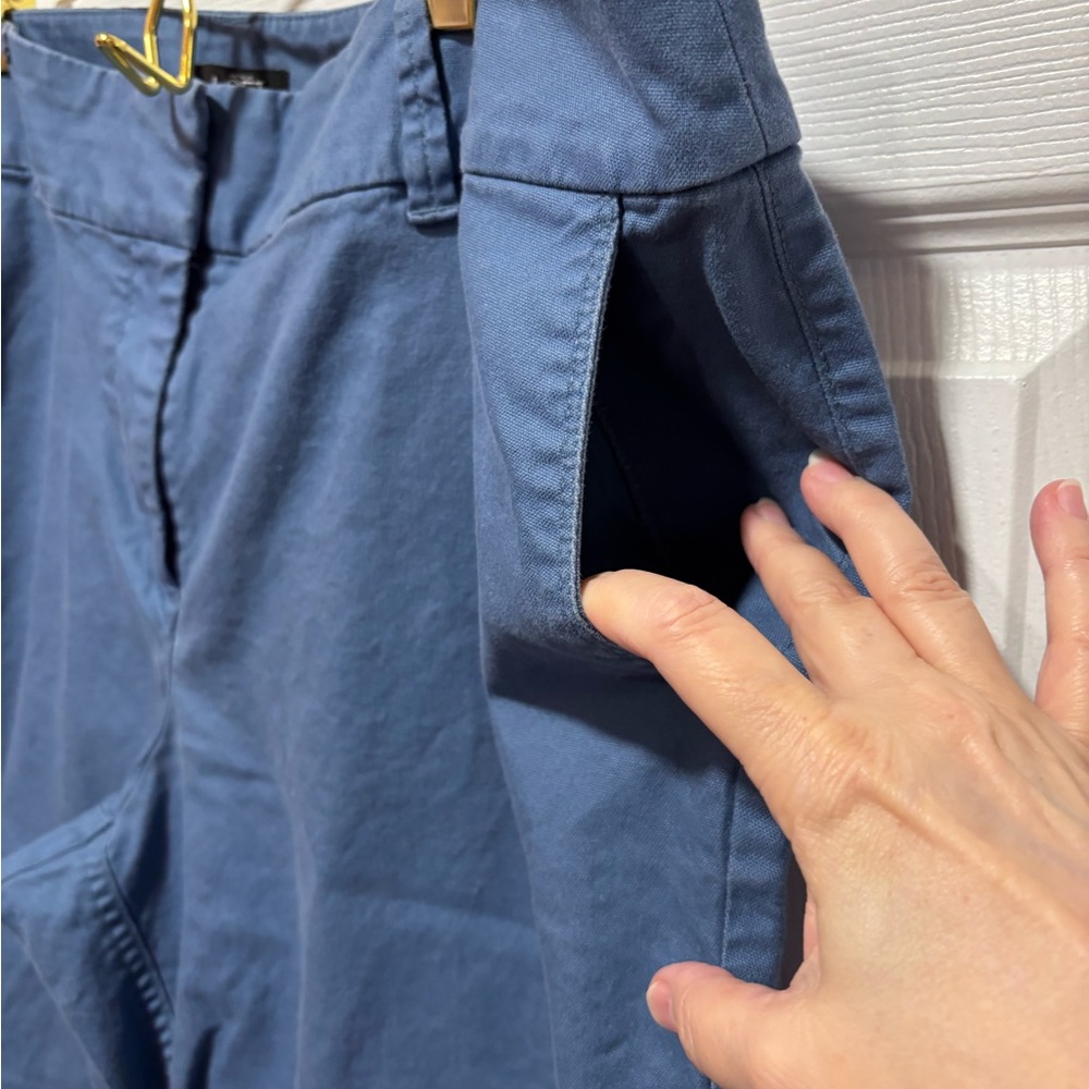LOFT Julie Blue Shorts - Picture 4 of 14